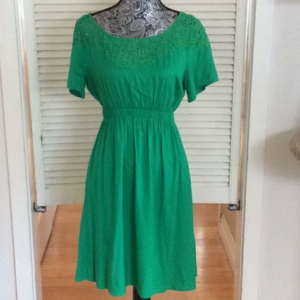 Rosie Pope dress with pockets soft lace dress. S